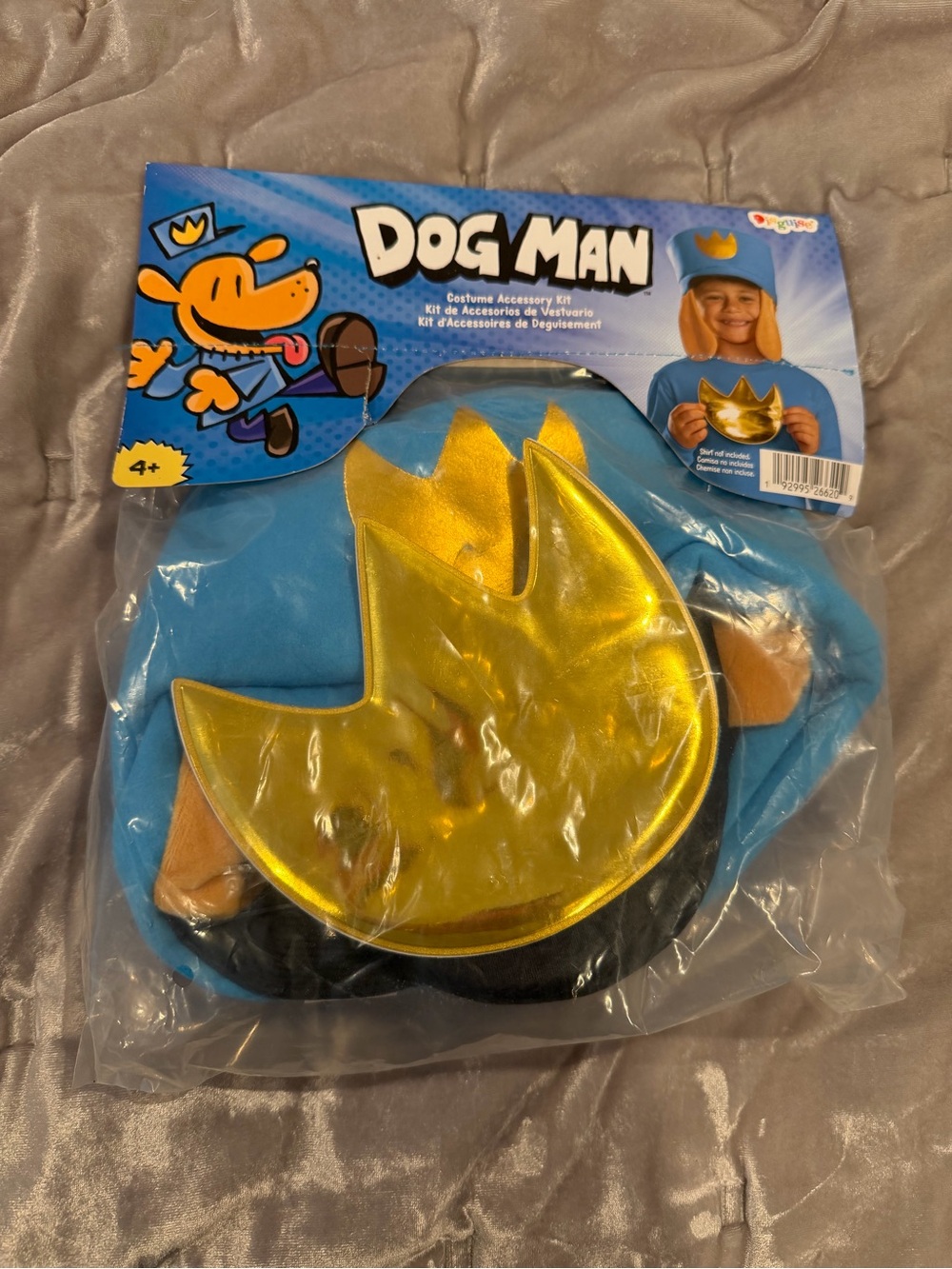 adidas Dog Man Costume Accessory Set - Blue and Gold